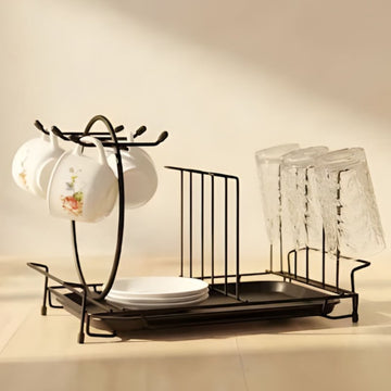 Metal Glass & Cup Holder